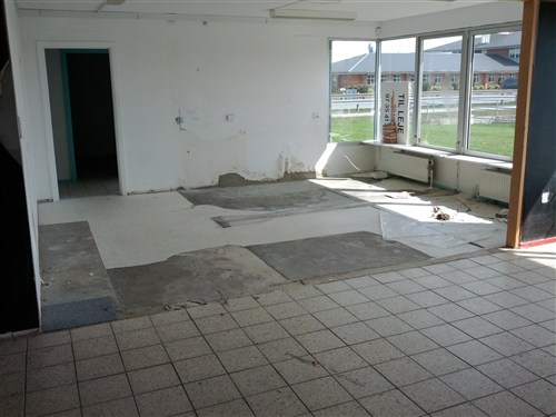 Renovering af beton gulv lav det selv.dk Betonbord gør det selv