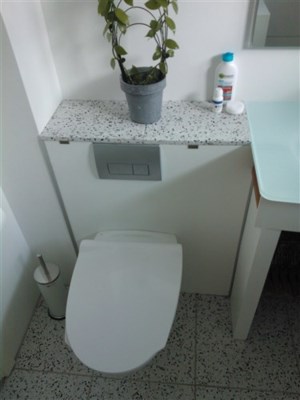 Hvordan laves kassen om væghængt toilet... | Lav-det-selv.dk