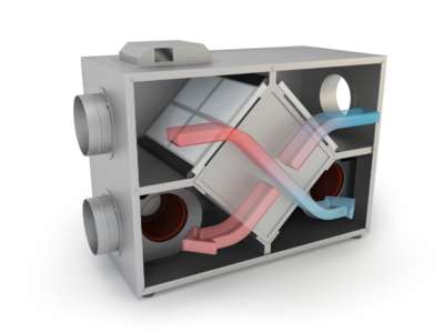 Guide til ventilation med varmegenvinding i enfamiliehus