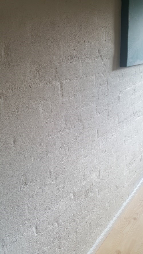 Pudse vandskuret malet væg helt glat? | Lav-det-selv.dk