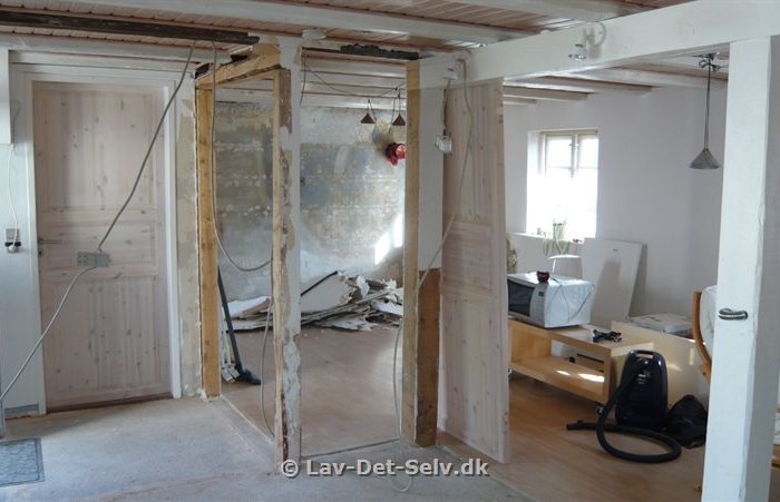 Renovering af stue-etage