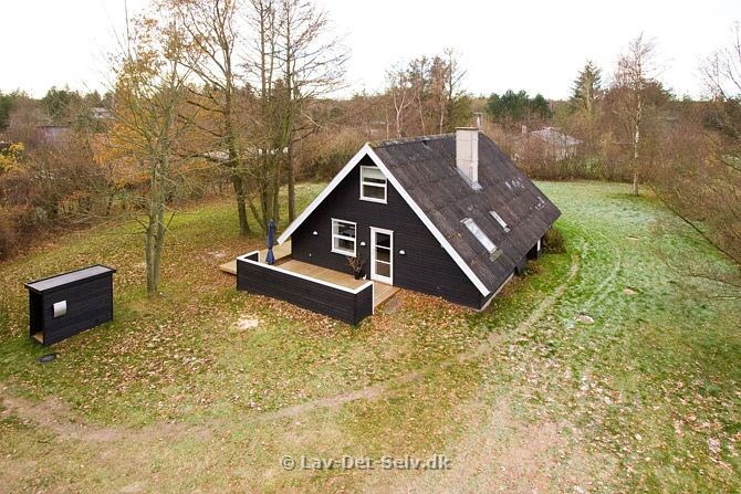 Sommerhus før  efter