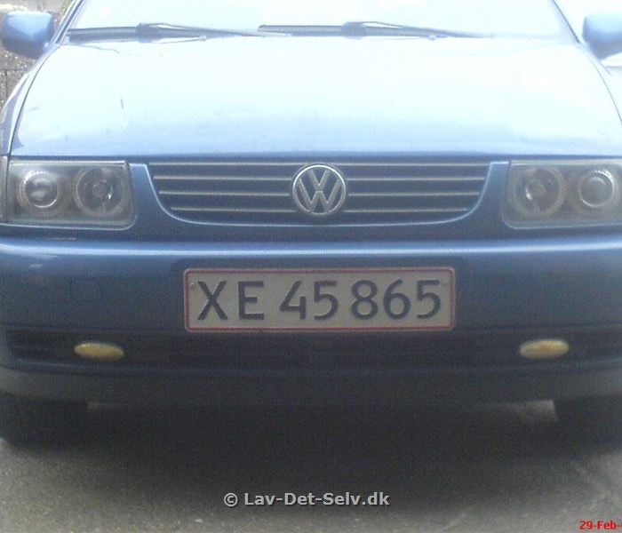 min bil fra eg fik den.