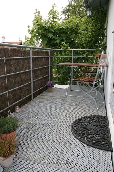 Inspiration til træterrasse på altan