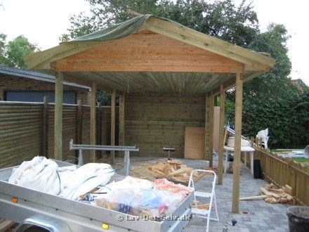 Husprojekt 8 - carport