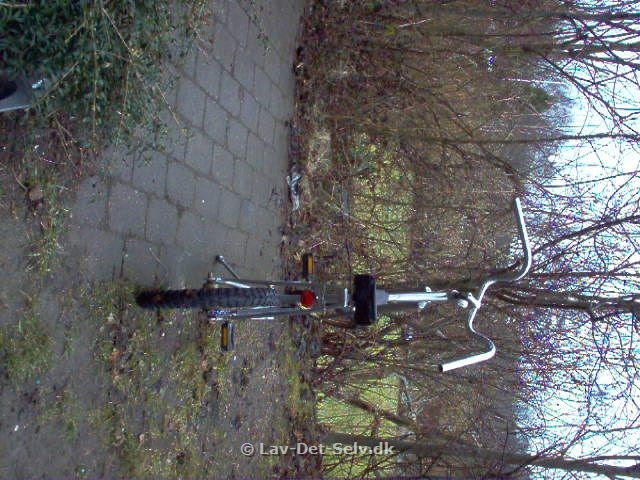 Hjemmebygget cykel