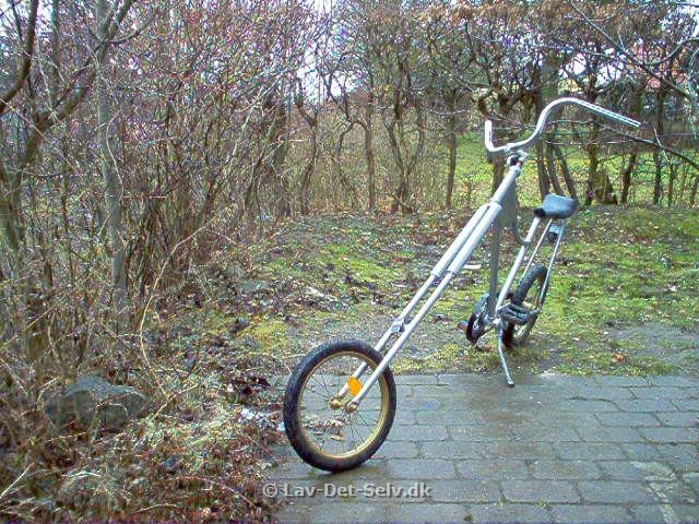 Hjemmebygget cykel
