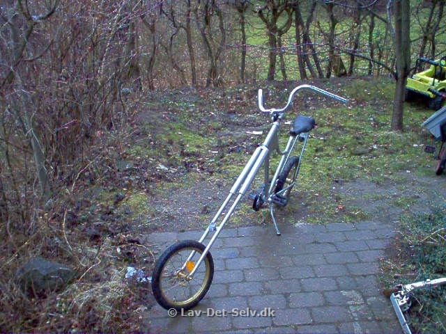 Hjemmebygget cykel
