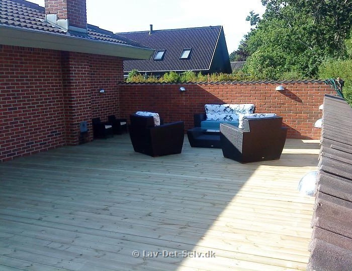 Ny Træterrasse