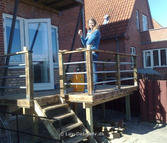 træterasse