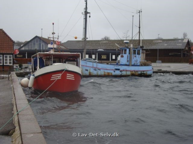 Oversvømmelse Mariager Havn