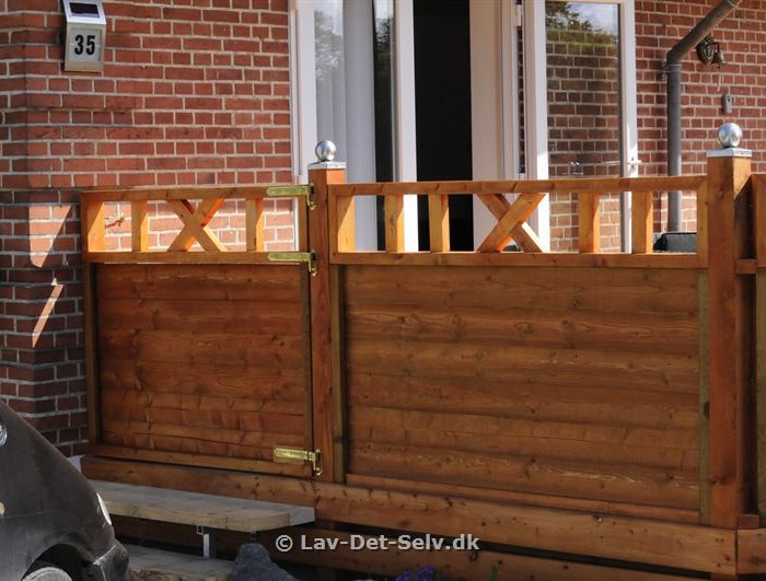 Ny terrasse med bar