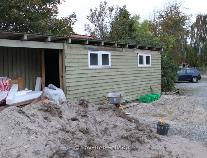 Fra carport til hjemme- lydstudio