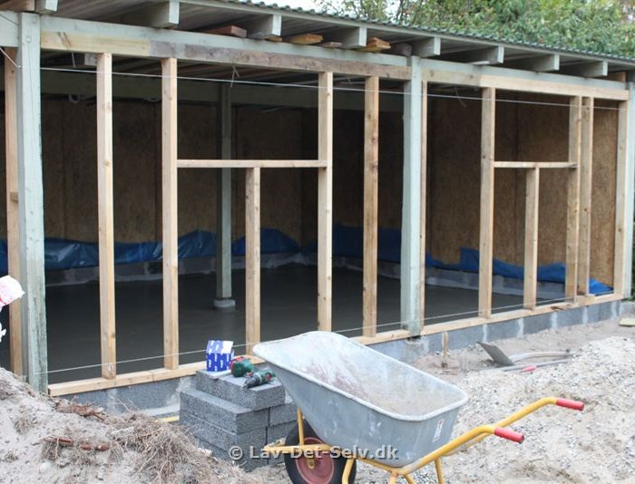 Fra carport til hjemme- lydstudio