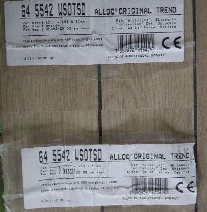 Advarsel alloc gulv