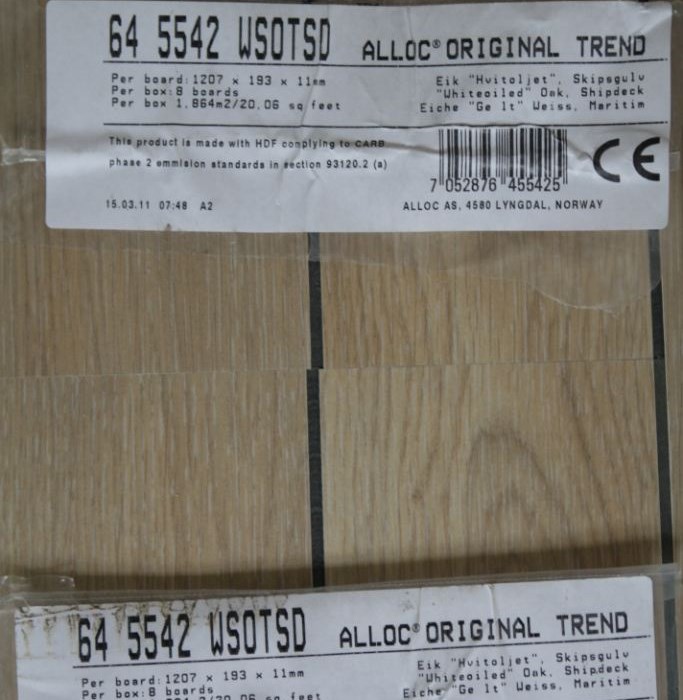 Advarsel alloc gulv