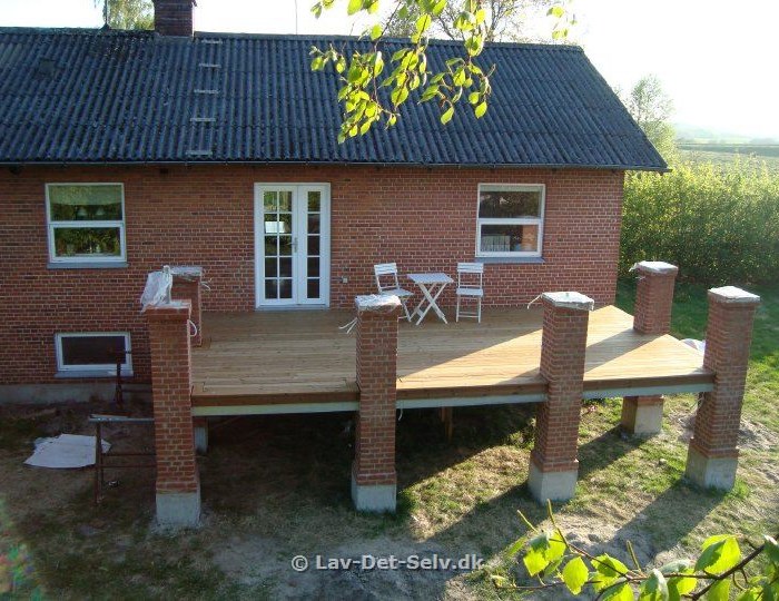 Terrasse til 1,5 plans hus part 2