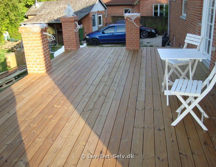 Terrasse til 1,5 plans hus part 2