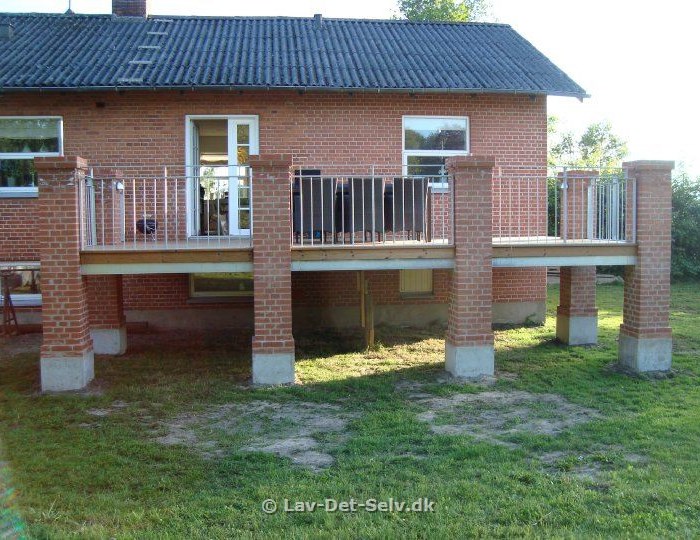 Terrasse til 1,5 plans hus part 3