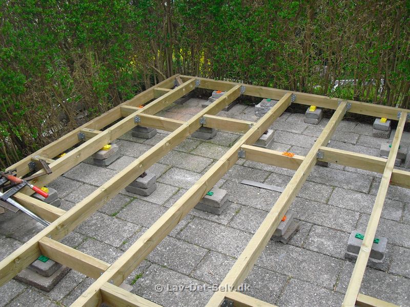 Ny træterrasse 2/2 projekt på lav det selv.dk Lave terrasse