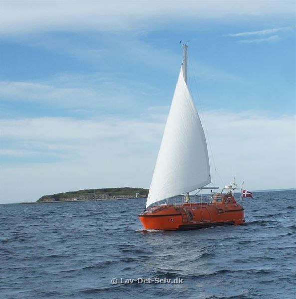 Deepsea Delta - en redningsbåd med sejl