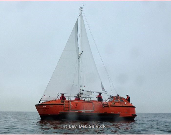 Deepsea Delta - en redningsbåd med sejl