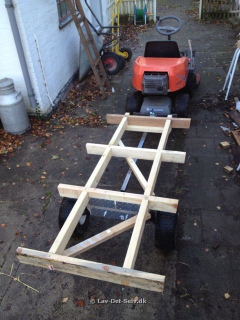 Parkvogn til havetraktor