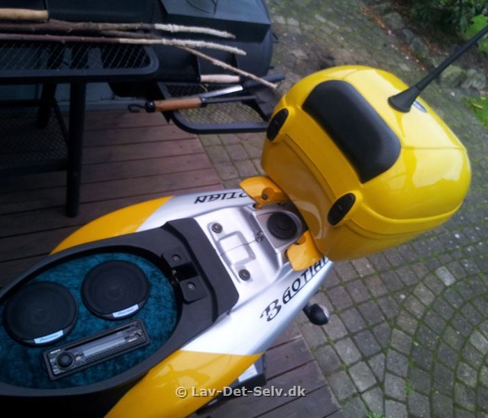 Scooter Stereoanlæg