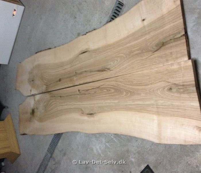 Hjemmelavet bord 50 cm planker