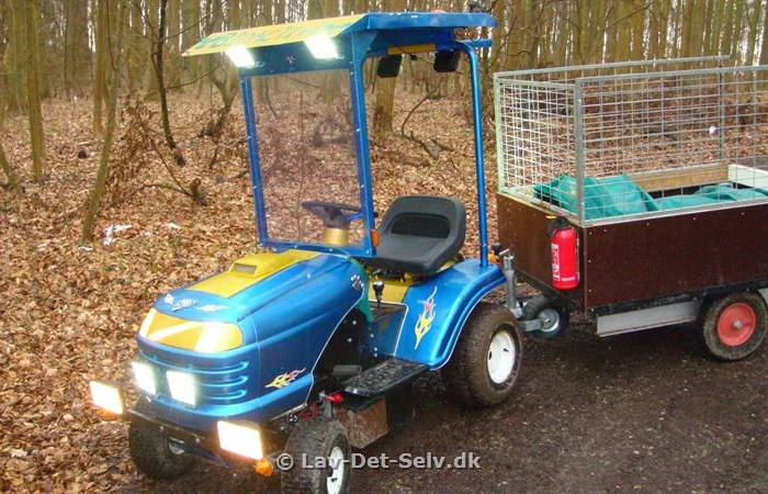 Ombygning af Gammel Havetraktor fra 2005...