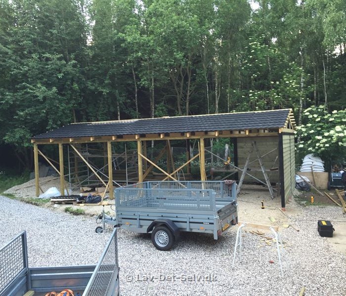 Carport skur