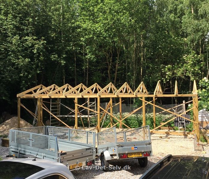 Carport skur