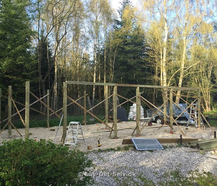 Carport skur