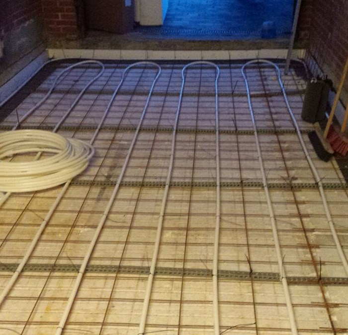 Garage til kontor  arbejdsrum