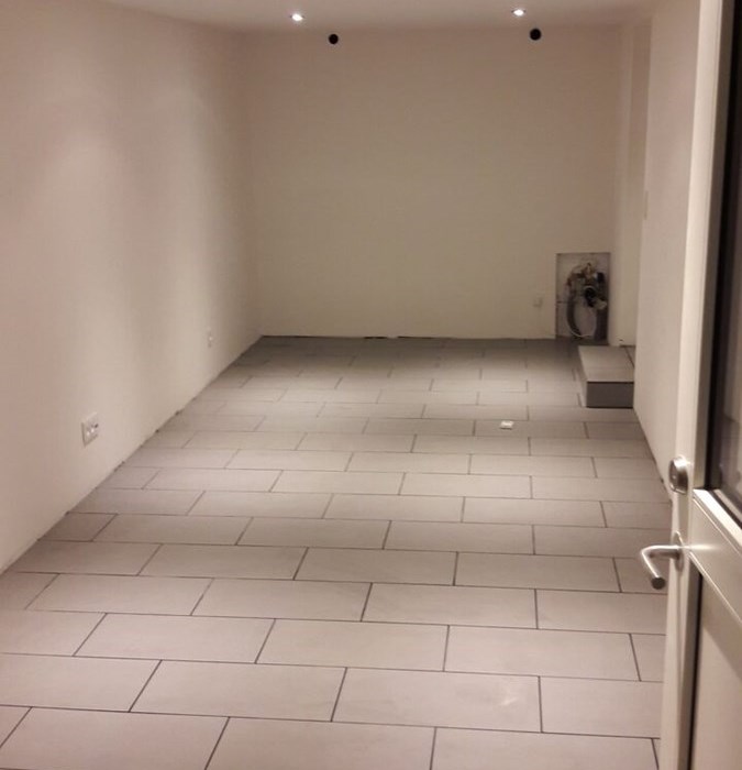 Garage til kontor  arbejdsrum