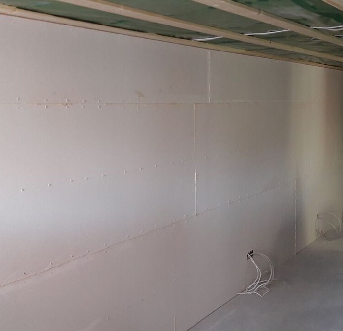 Garage til kontor  arbejdsrum