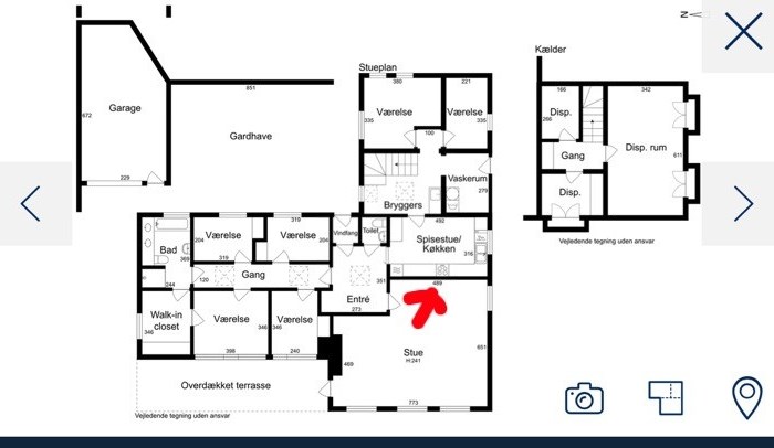 Kan jeg vælte denne væg fladtaget funkis hus
