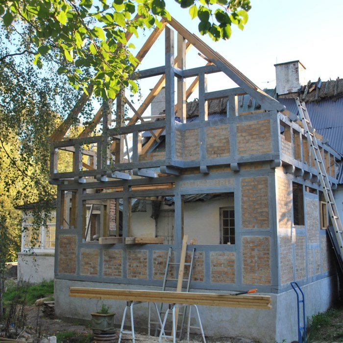Bindingsværk.