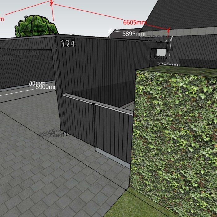 Dobbelt carport, med stort frit spænd og tilstødende opvarmet skur