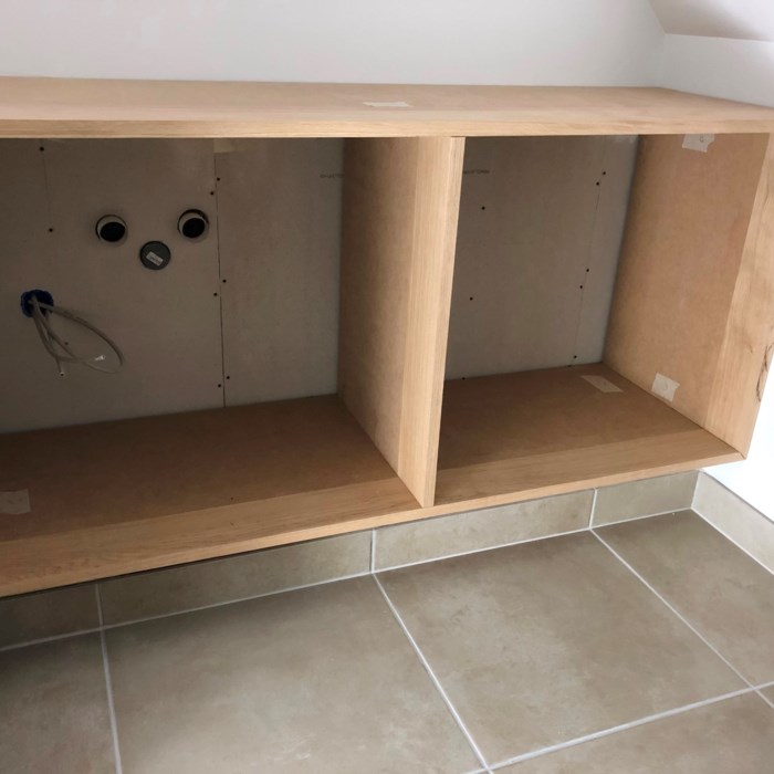 Renovering af badeværelse på 1. sal