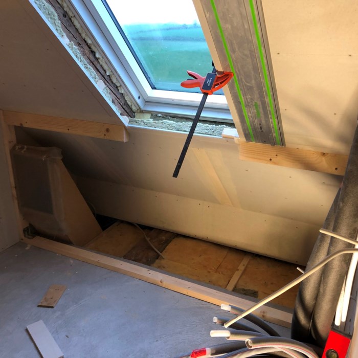 Renovering af badeværelse på 1. sal