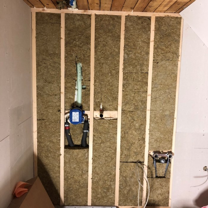 Renovering af badeværelse på 1. sal