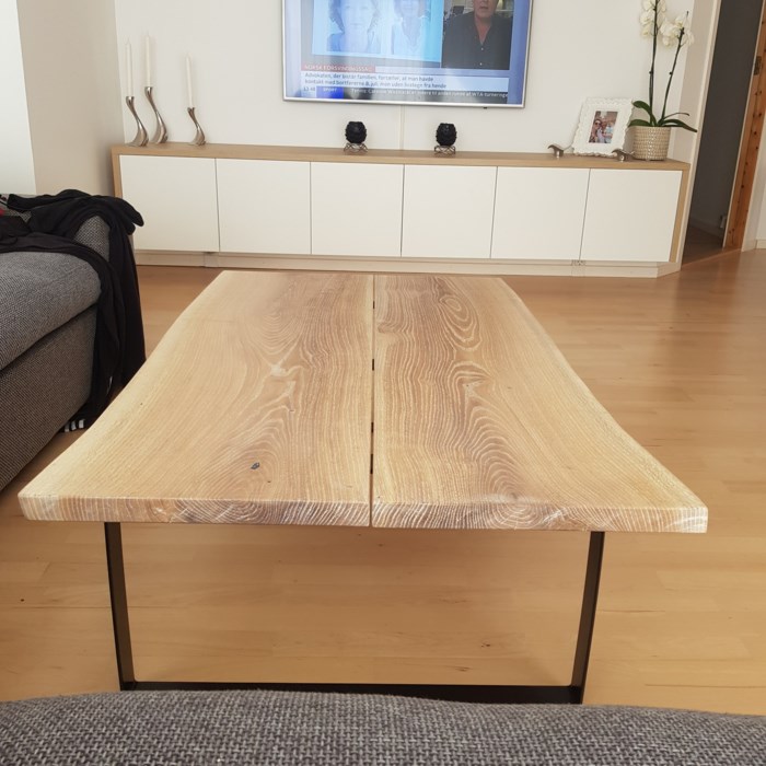 første projekt. sofabord