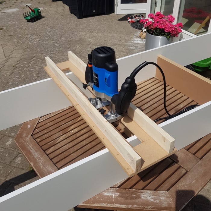 første projekt. sofabord