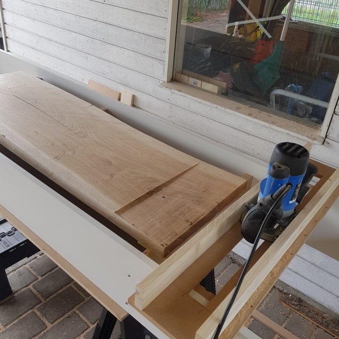 første projekt. sofabord