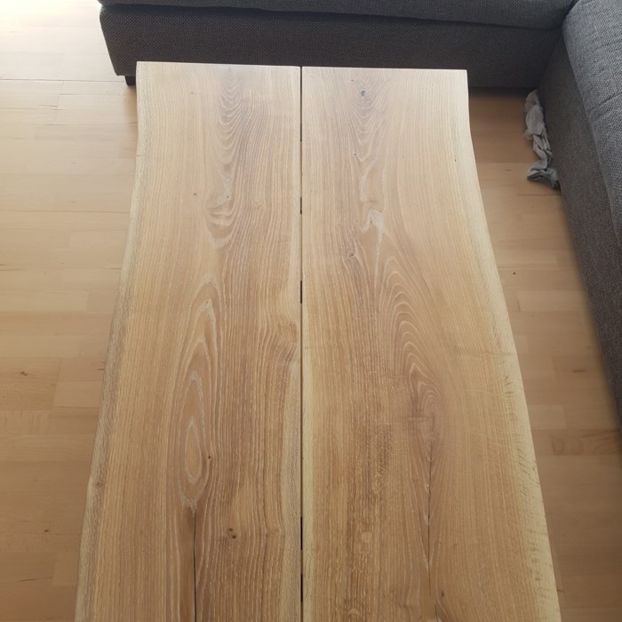 første projekt. sofabord