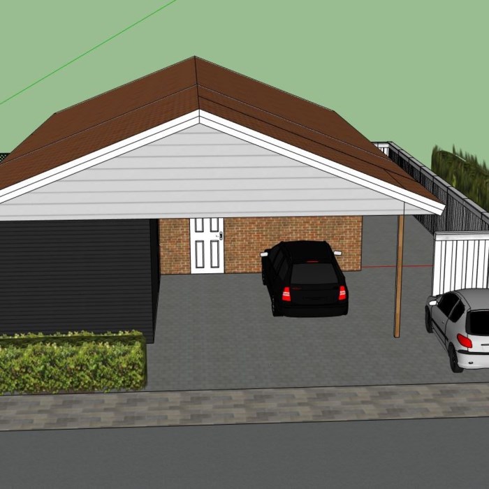 Carport  skur