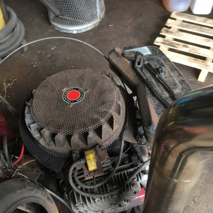 Tinning af havetraktor