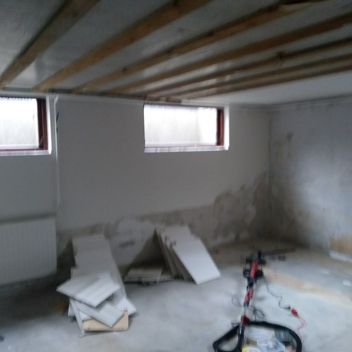 Kælder renovering
