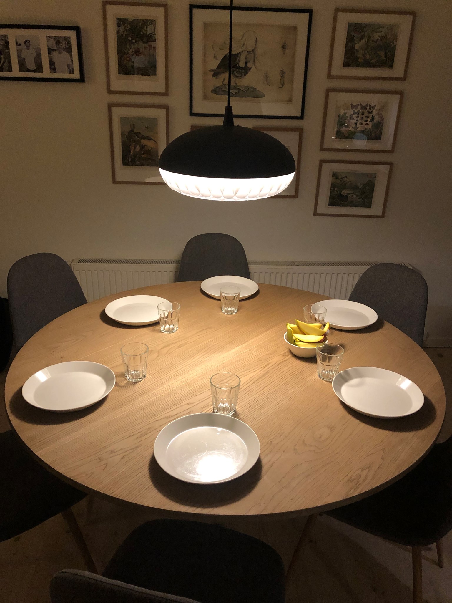 Mus forklare hvid Rundt bord | Lav-det-selv.dk